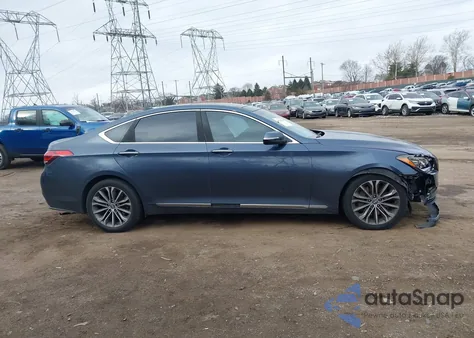 2015 Hyundai Genesis 3.8 z USA, uszkodzony, nr VIN KMHGN4JEXFU014969